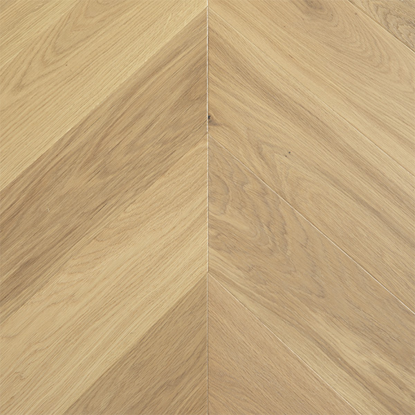 Hrast Chevron Languedoc Natural White Light — četkan, mat lak