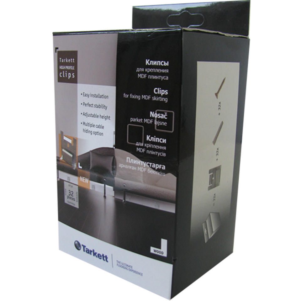 TARKETT CLIPS HIGH PROFILE