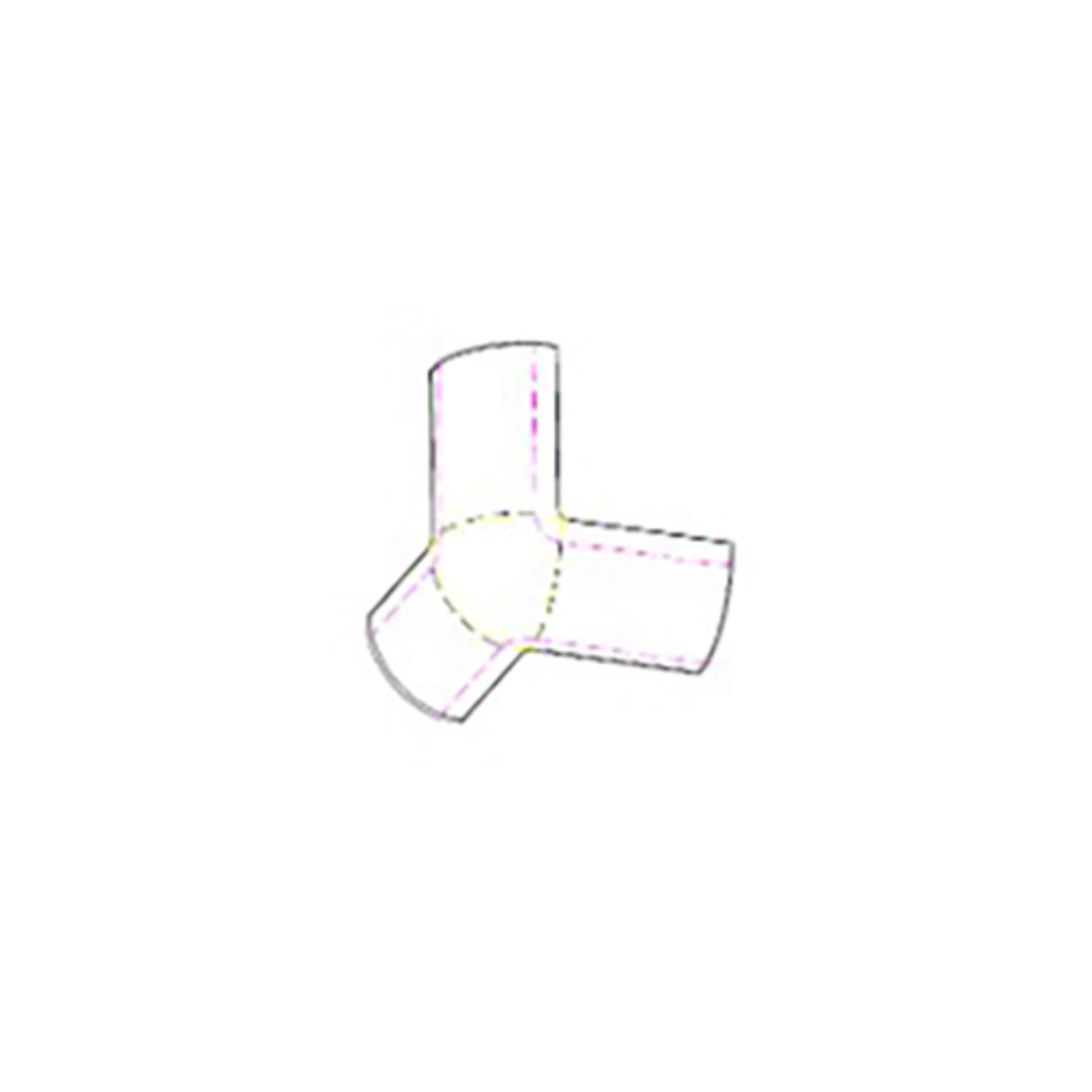 26623010 Trimitre 3 Way Cove For Clean Room