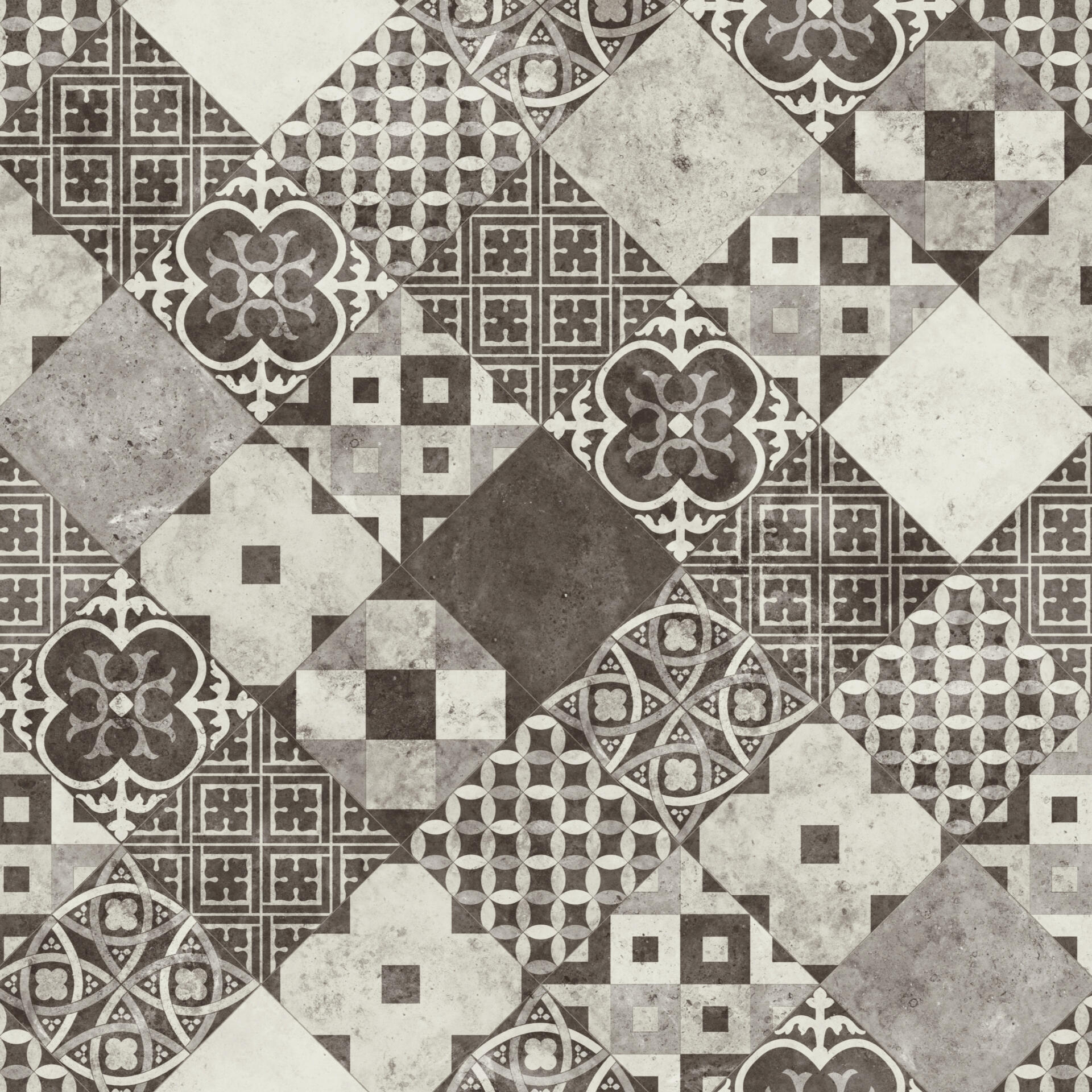 Zaragoza Tile Dark Grey