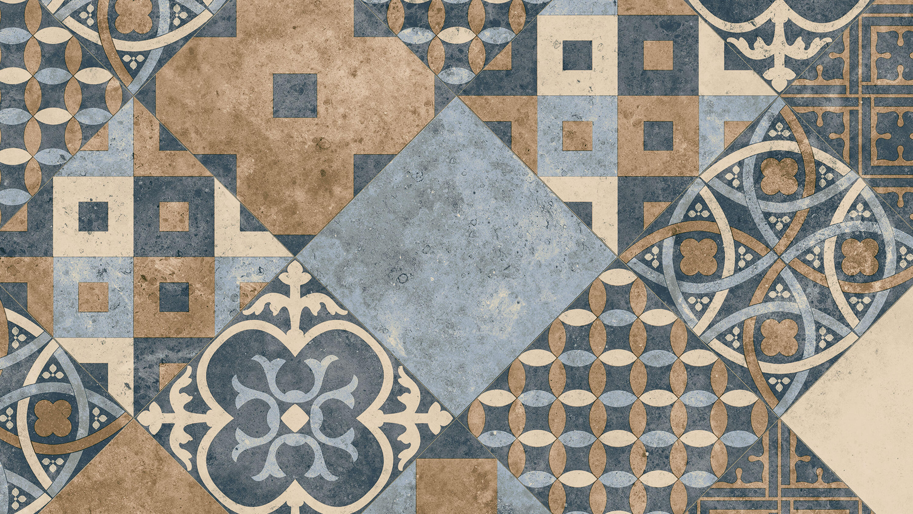 Zaragoza Tile Indigo